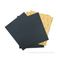 papel de lija húmedo hojas de lija impermeables 9 * 11 pulgadas negro